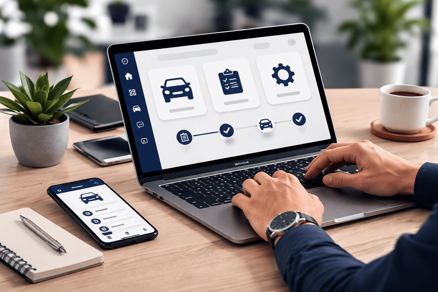 Serviços inteligentes de suporte online para veículos e assistência remota